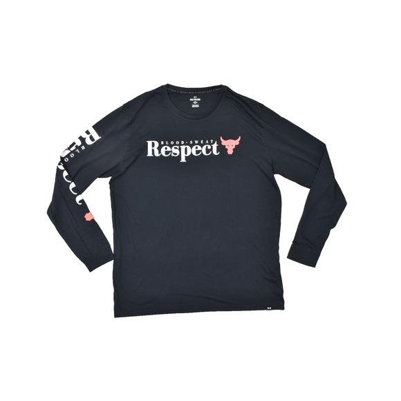Under Armour Project Rock Men's XXL Long Sleeve Shirt W/ Bull Logo - Picture 1 of 8